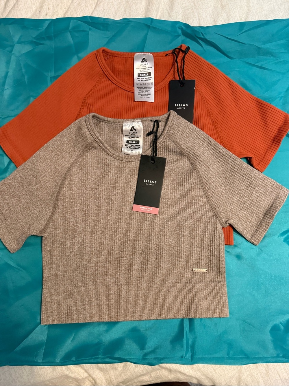 LILIAS Active Crop Top Bundle Womens Small NWT